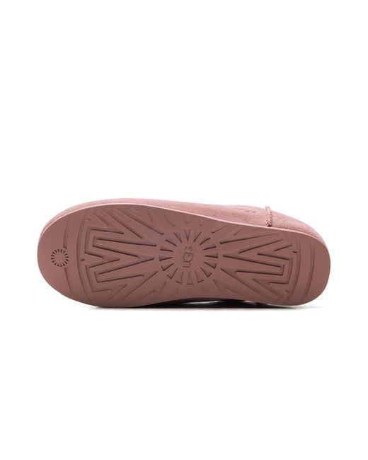 Ugg Pink Elea Waterproof Suede Slipper Dawn" 1171390 Pdw"