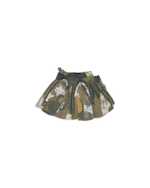Who Decides War Black Window Pocket Cargo Maxi Skirt 3120130009Ss24"