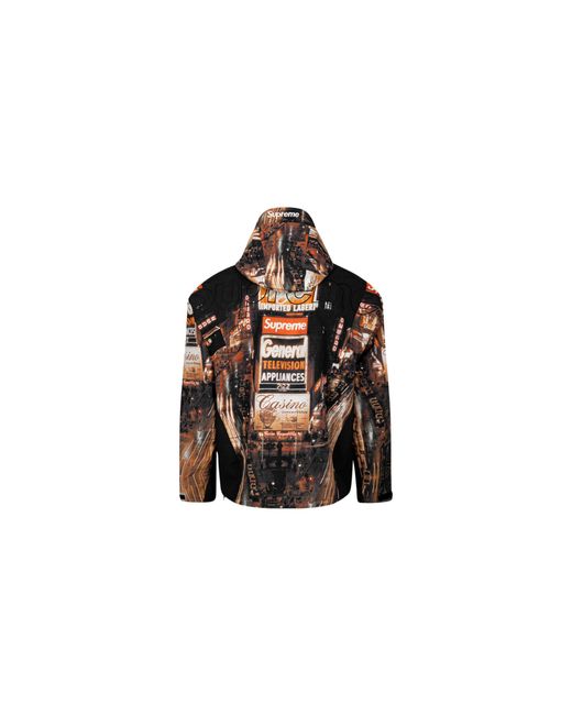 Supreme Black Tnf Taped Seam Shell Jacket "Fw22" Su12455"