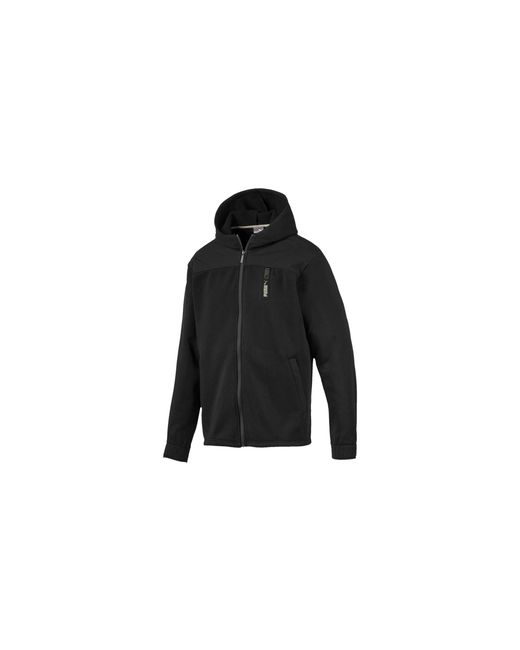 PUMA Black Nu-Tility Knit Jacket 580184 01" for men