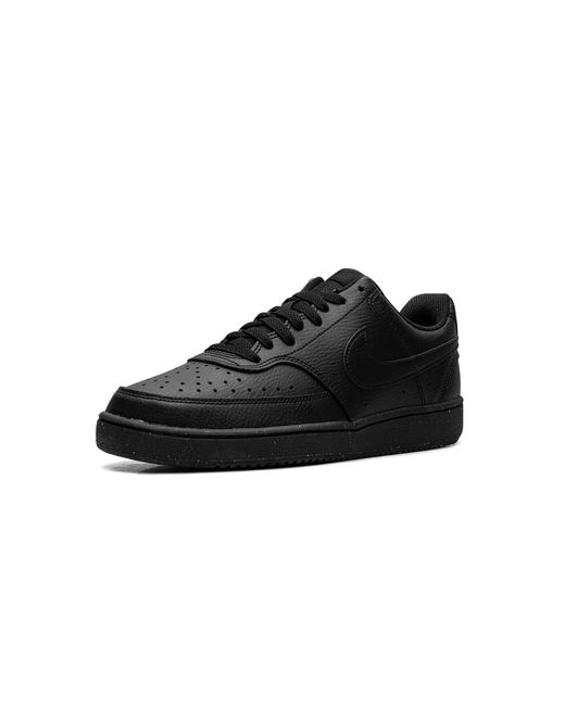 Nike Black Court Vision Lo Nn "Triple" Dh2987 002" for men