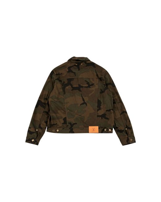Supreme Black Jacquard Denim Trucker Jacket "Louis Vuitton X Su1885"