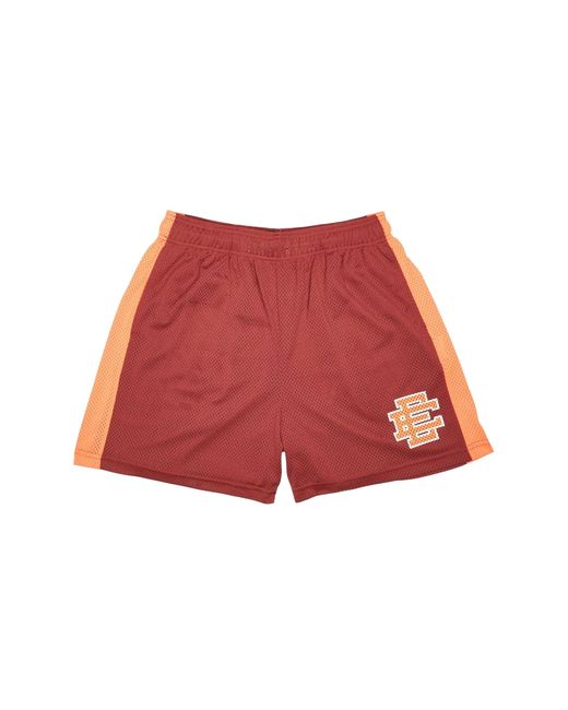 Eric Emanuel Red Ee Basic Shorts "Cinnamon Shocking" Ee133" for men