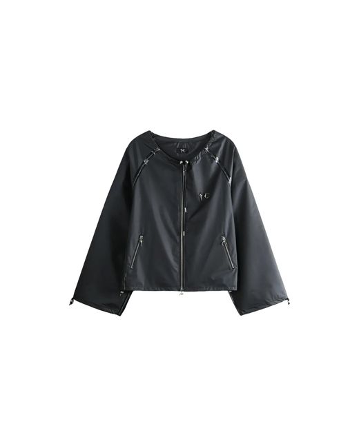 THUG CLUB Black Seam Sealed Taped Line Jacket Tc26Jk0202" for men