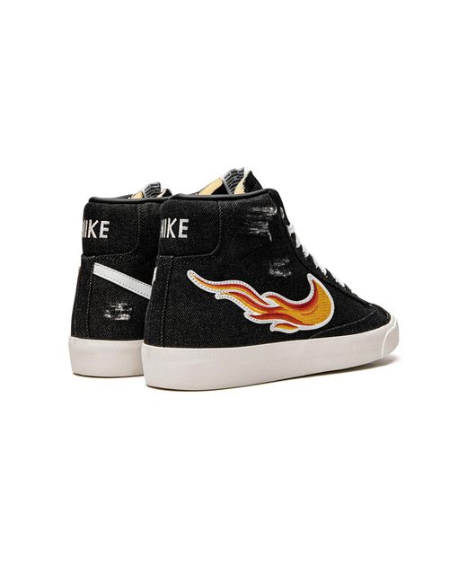 Nike Black Blazer Mid '77 "Cleveland Rocks" Dq7635 001" for men