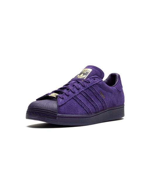 Adidas Purple Superstar Adv "Kader for men