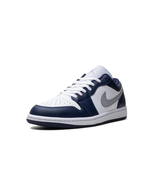 Nike Blue Air 1 Low "Midnight" 553558 141" for men