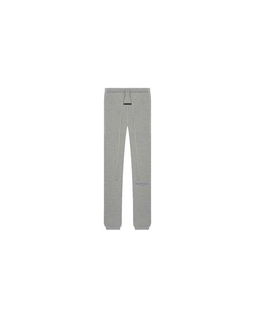 Fear Of God Black Sweatpants "Dark Heather Oatmeal" Fog Ss21 618" for men