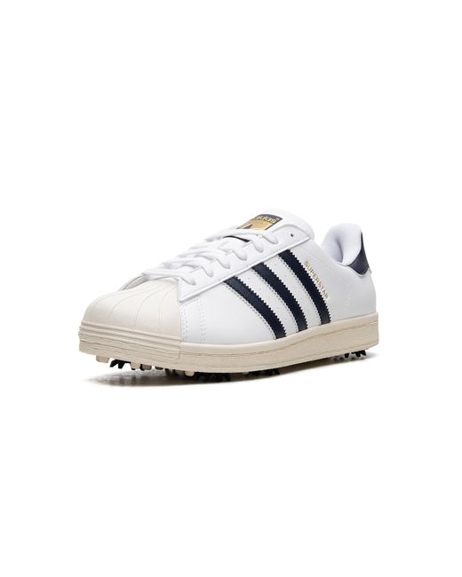 Adidas Black Superstar Golf Id5003" for men