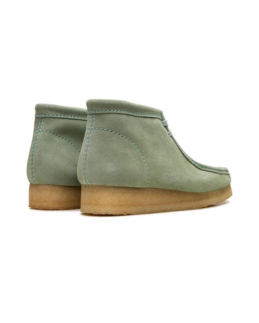 Clarks Green Wallabee Boot "Mint" 26169732" for men