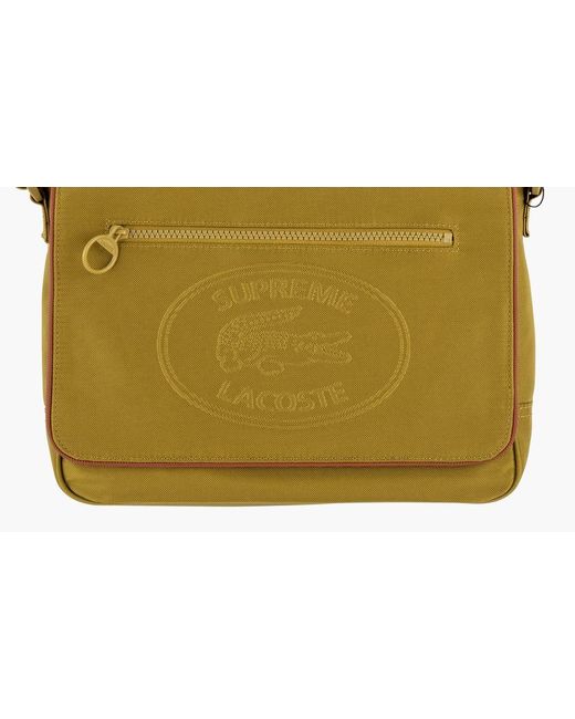 Supreme Synthetic Lacoste Small Messenger Bag 