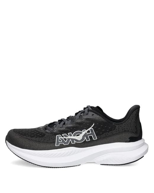 Hoka One One Black Mach 6 1147790 Bwht" for men