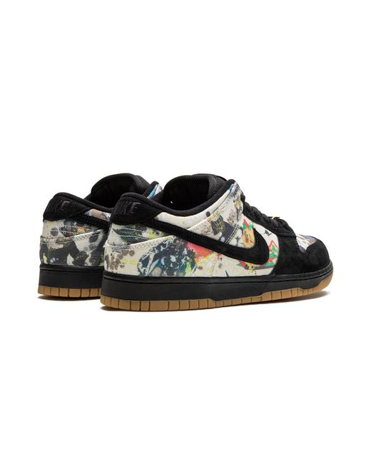 Nike Black Sb Dunk Low "Supreme for men