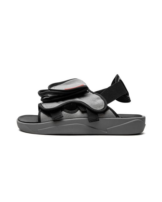 Nike Black Air Ls Slide "Smoke" Cz0791 001" for men
