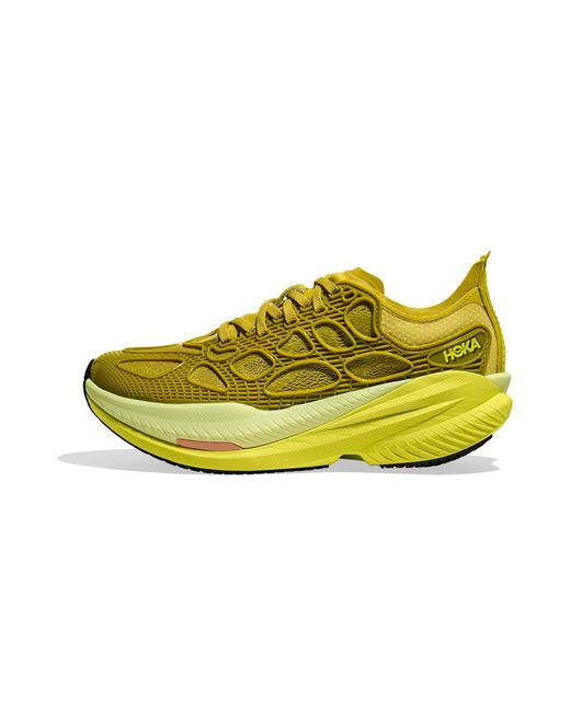 Hoka One One Yellow Mach X Caged /Citrus" 1168932 Pnh"