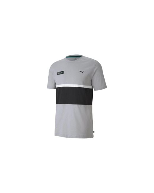 PUMA Black Mapm Mercedes T7 T-Shirt "Mercedes Team" 596181 04" for men