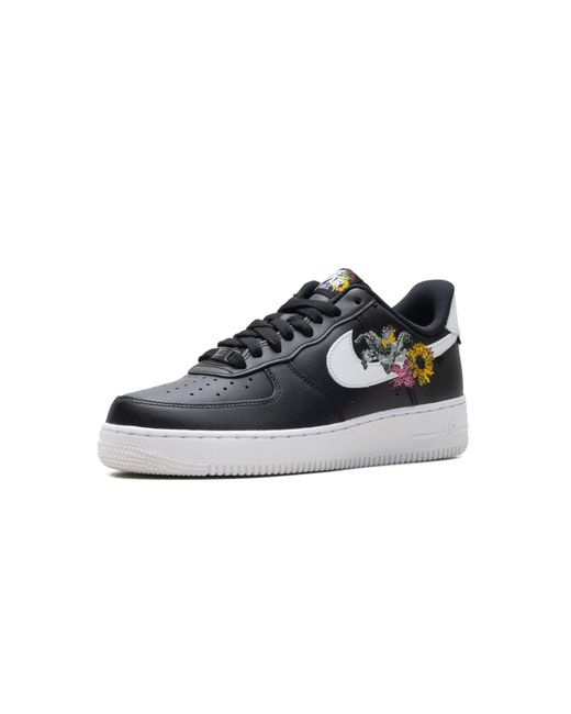 Nike Black Air Force 1 '07 Premium "Now Accepting All Flowers' Ib6644 001"