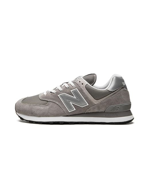 New Balance Gray 574 Ml574Evg" for men