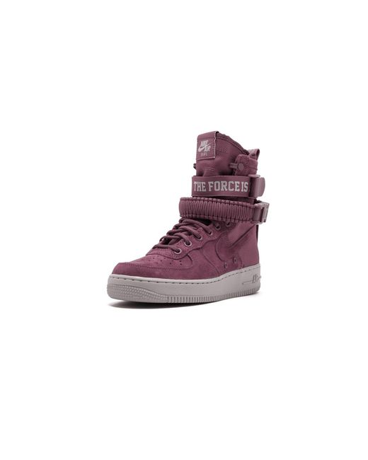 Nike Brown Sf Af1 Fif "Vintage Wine" Aj1700 600"