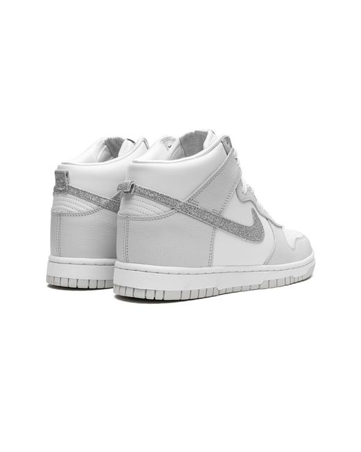 Nike Gray Dunk High Mns Swoosh" Fj4578 100"