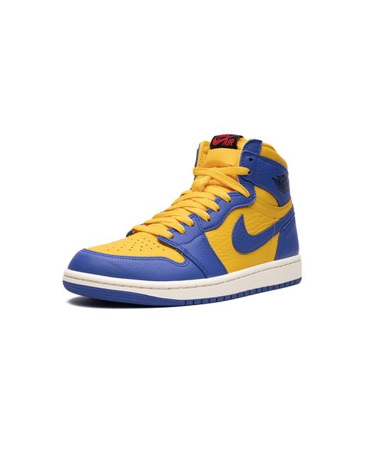 Nike Blue Air 1 High Og "Reverse Laney" Fd2596 700"
