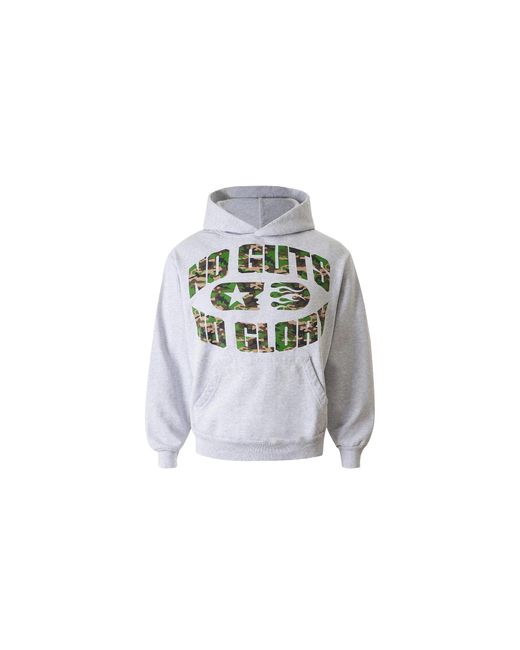 HELLSTAR Black No Guts No Glory Hoodie Hsr343" for men