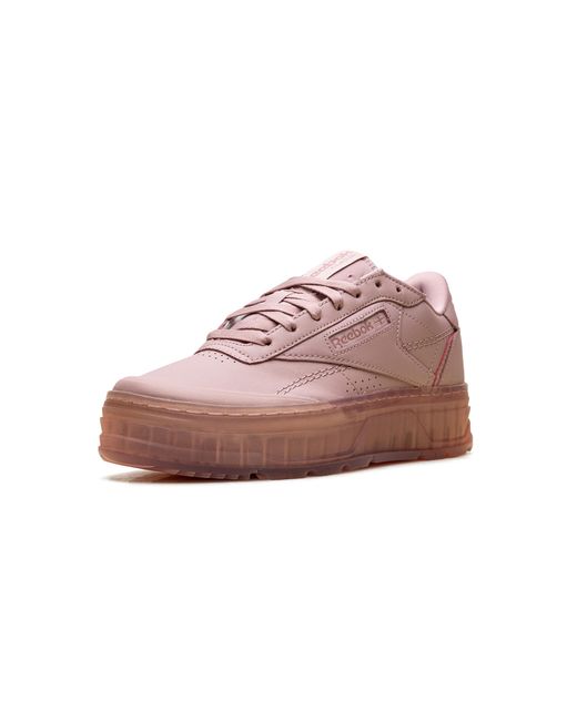 Reebok Purple Club C Double Geo "Smokey Rose" Gz6420"