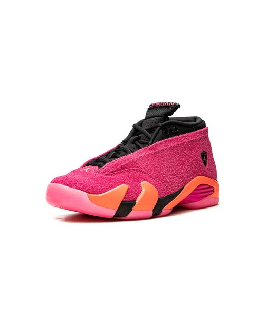Nike Black Air 14 Retro Lo "Shocking" Dh4121 600"