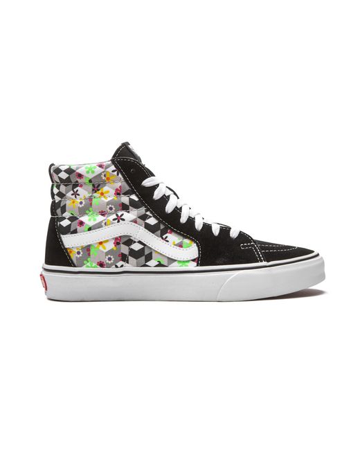 Vans Black Sk8-Hi "Checker Cubes" Vn0A32Qg3Xr" for men