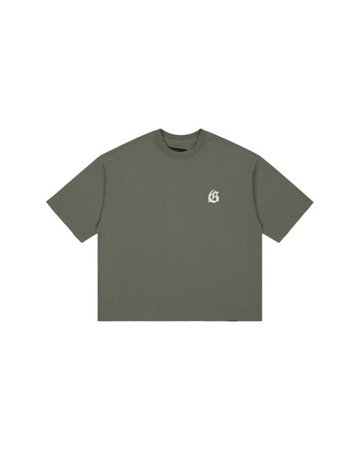 GODSPEED NEW YORK Green Gs Logo T-Shirt Gs412" for men