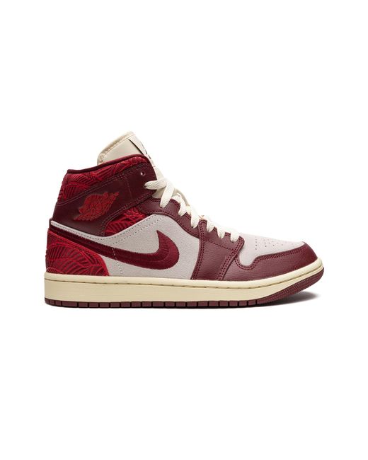 Nike Red Air 1 Mid "Tiki Leaf" Dz2820 601"