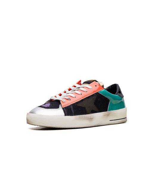 Golden Goose Deluxe Brand Black Stardan Lab "Patent Leather And Mesh With Rubber Star" Gmf00370 F006973 82885" for men