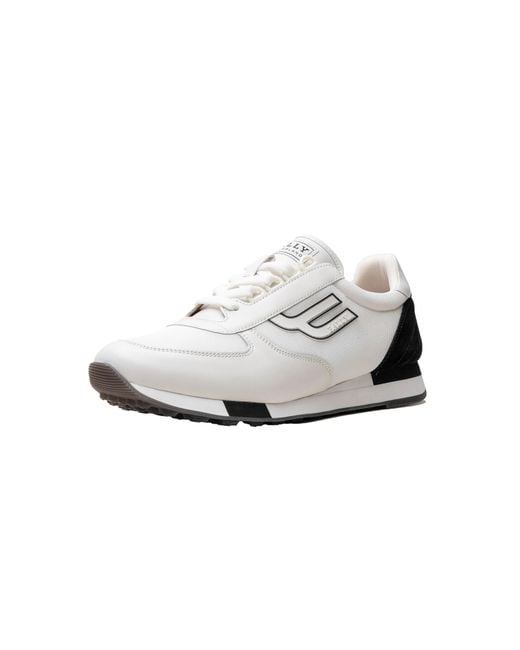 Bally Black Gavino Mesh Calf Leather Trainer Gavino T M/007" for men