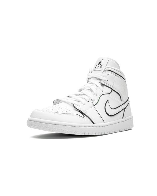 Nike Black Air 1 Mid "Iridescent Outline" Ck6587 100"