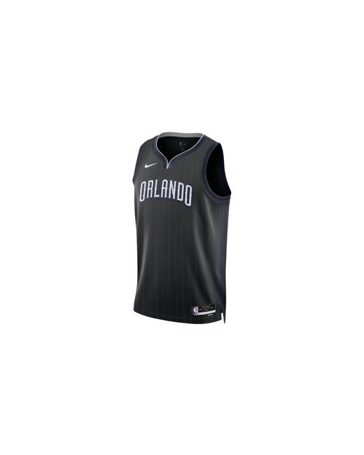 Nike Black Nba Orlando Magic 2022/23 City Edition Swingman Jersey Do9639 010" for men