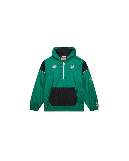 Mitchell & Ness Green Team Og 3.0 Anorak Vintage Logo "Nba Celtics" Jk8084 Bcekygn" for men