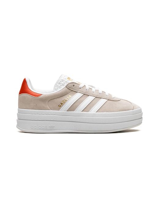 Adidas White Gazelle Bold "Wonder"