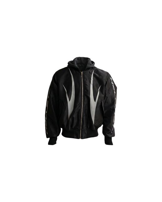 HELLSTAR Black Reversible Nylon Jacket Hsr320" for men