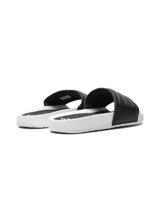 Adidas Black Adilette Boost Slides "Core" Eg1910" for men