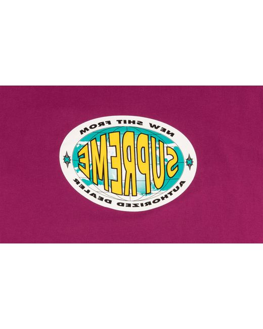Supreme Purple New Sh*t T-shirt "fw 19" for men