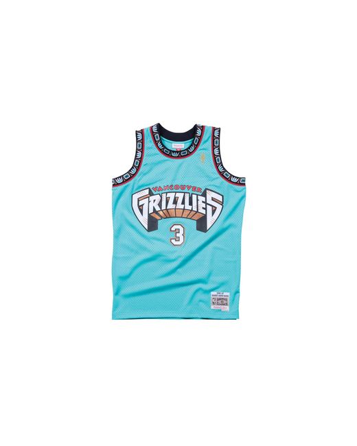 Mitchell & Ness Blue Nba Swingman Road Jersey Grizz "Shareef Abdur-Rahim" Smjygs18218 Vgrteal96Sab" for men