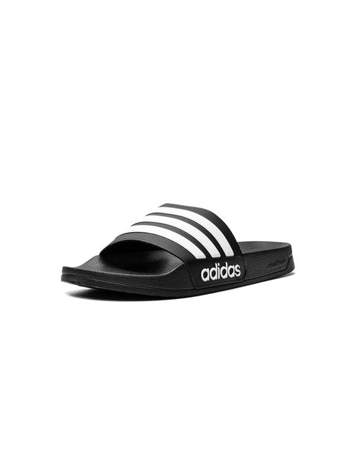 Adidas Black Adilette Cf Slides Aq1701" for men