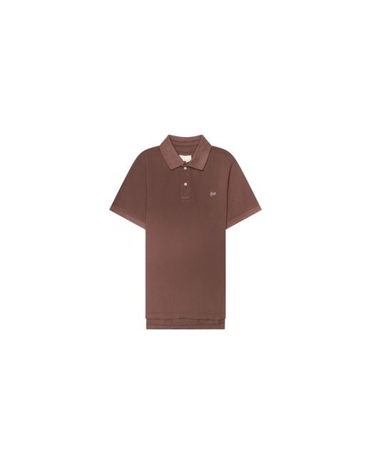 ERL Brown Logo Polo 12T009 Brn" for men