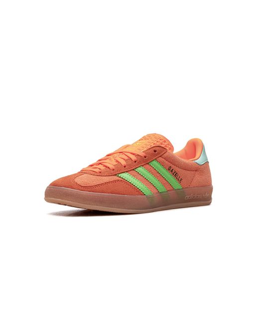 Adidas Black Gazelle Indoor "Solar" Jq0193"