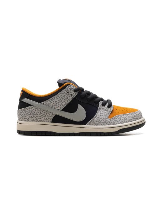 Nike Black Sb Dunk Low Pro "Electric Pack Cobblestone" Fz1233 001" for men