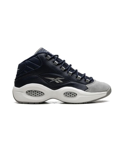 Reebok Blue Question Mid "Georgetown" Fx0987" for men