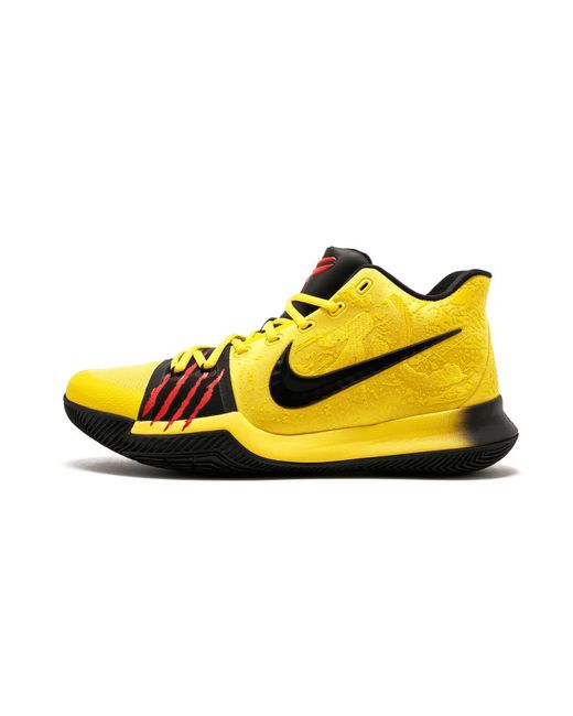 Nike Yellow Kyrie 3 Mm 'mamba Mentality' Shoes for men