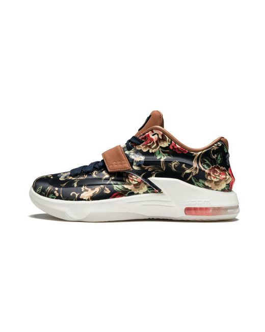 Men's Blue Kd 7 Ext Floral Qs Size 7.5 Men's Blue Kd 7 Ext Floral Qs Size 7.5