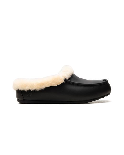 Ugg Black Ansley Mule Leather 1171392 Blk"