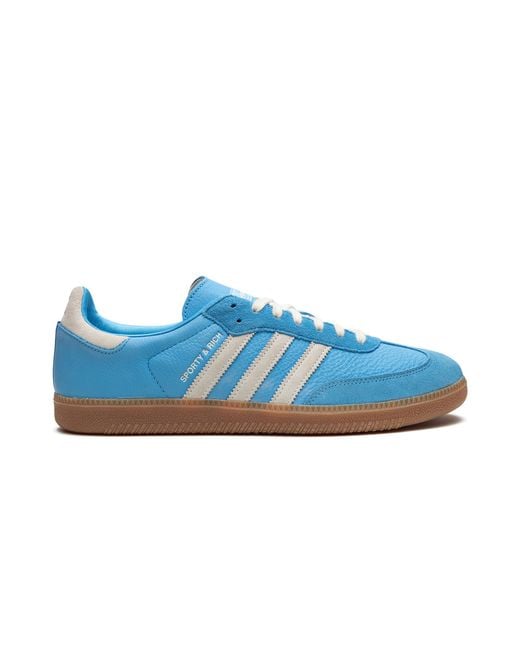 Adidas Blue Samba "Sporty & Rich for men